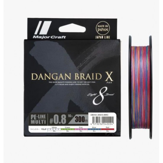Major Craft Dangan Braid X8 PE#1.0