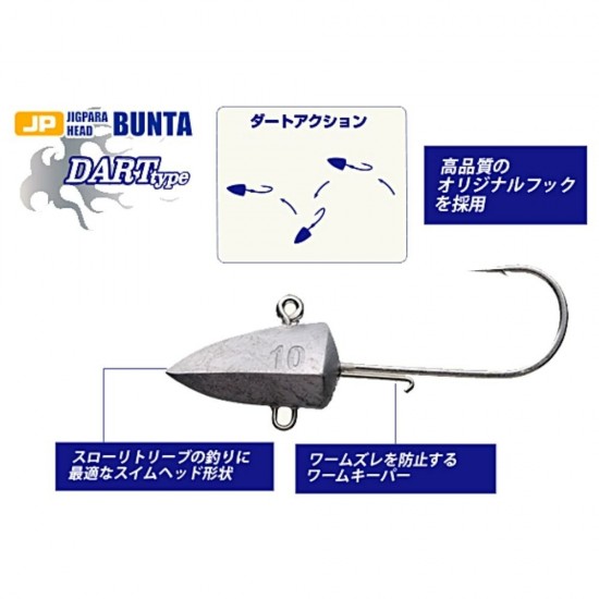 Major Craft Jigpara Head Dart 20gr