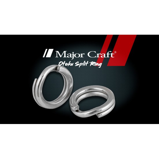 Major Craft Otoku Split Ring Emerillones y Conectores