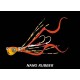 Major Craft Jighead Hook Rubber Nano Rubber Color 003 Spinning