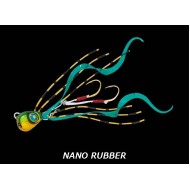 Major Craft Jighead Hook Rubber Nano Rubber Color 004