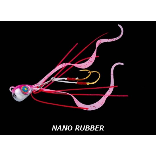 Major Craft Jighead Hook Rubber Nano Rubber Color 005 Spinning