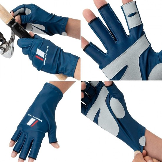 Major Craft Guantes Summer Glove Color Navy