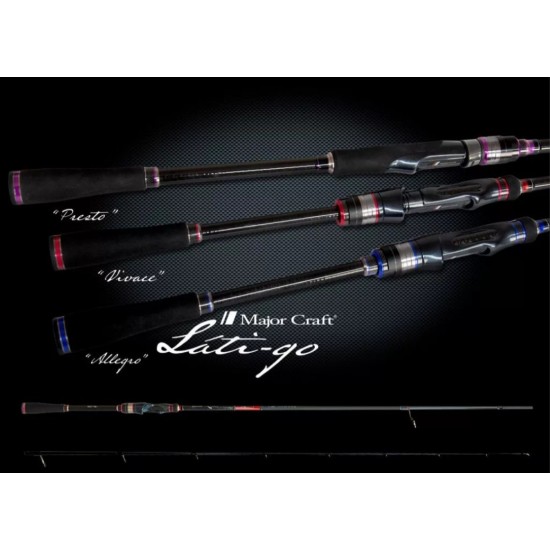 Caña Major Craft Lati-go Bravura 852H Spinning