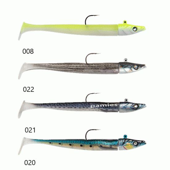 Major Craft Ceana EELY Shad Color 020 Vinilos