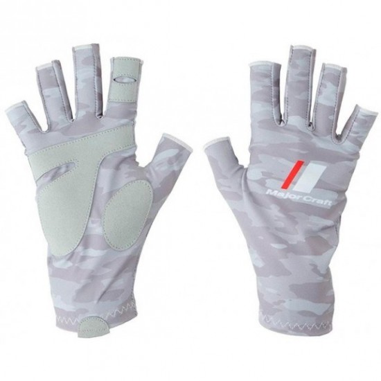 Major Craft Guantes Summer Glove Color Light Gray Ropa, Calzado y Gafas