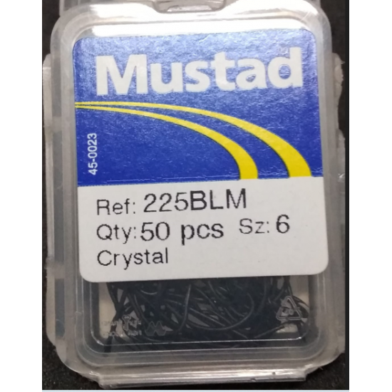 Anzuelo Mustad 225BLM N10 Crystal