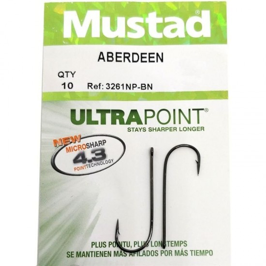 Anzuelo Mustad Aberdeen Ultra Point Anzuelos Carbono