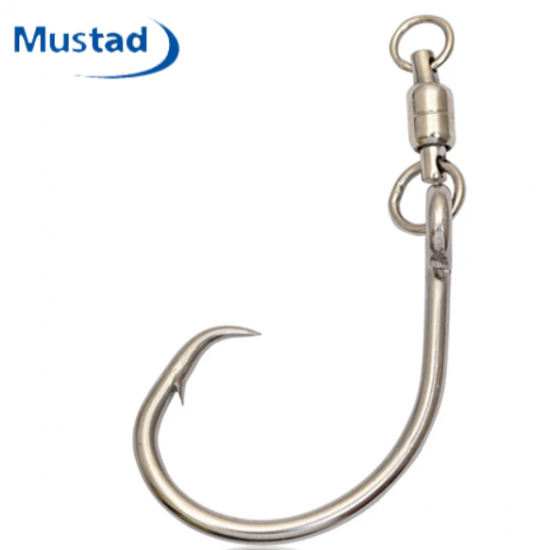 Anzuelo Mustad Swivel Demon Offset Circle Nº 10/0 