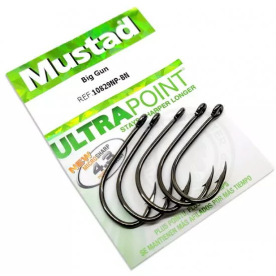 Anzuelo Mustad Big Gun Anzuelos Carbono