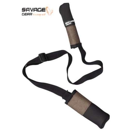 Savage Gear Protector de Neopreno para Puntas y Culatas de Cañas Funda Cañas / Estuche Carretes / Estuche Bobinas