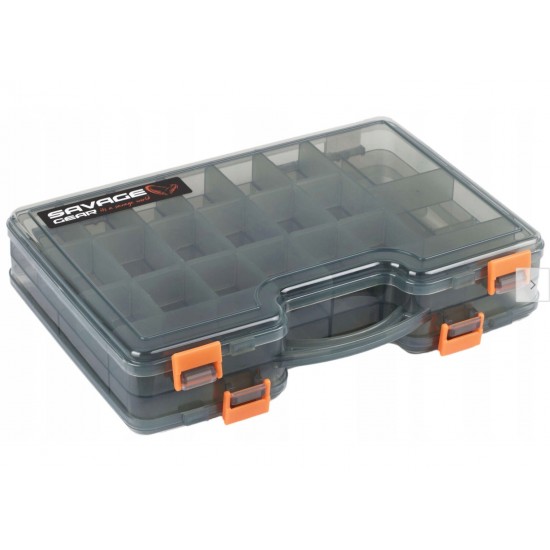 Caja Savage Gear Lure box 2 Sided smoke large