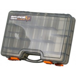 Caja Savage Gear Lure box 2 Sided smoke large
