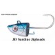 Savage Gear 3D Sardine Jigheads Cabezas Plomadas