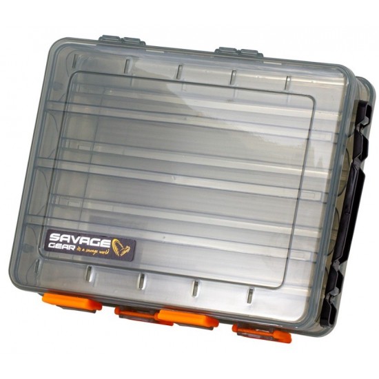 Caja Savage Gear Lure box 2 Sided smoke long