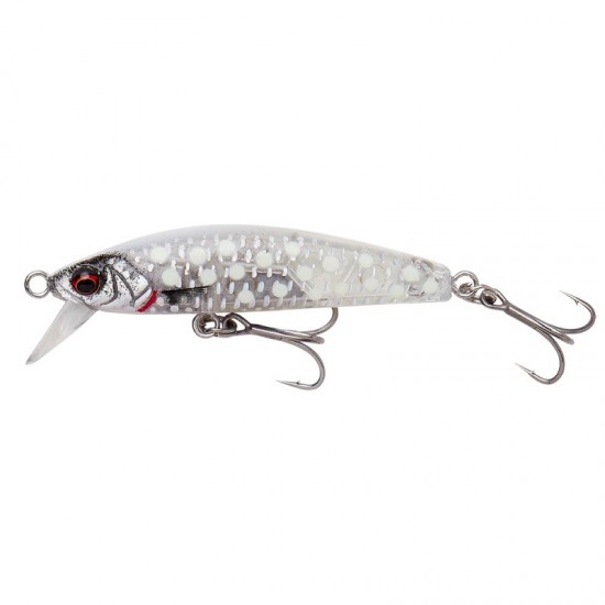 Savage Gear Gravity Minnow Crystal White Glow