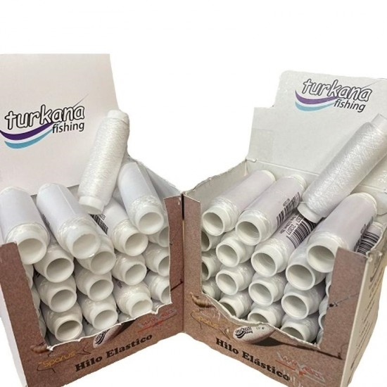 Hilo Elástico Turkana Color Rojo Herramientas / Útiles de Pescador