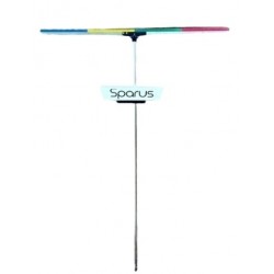 Percha Pica Sparus Redonda Peine y Bandeja 200 cm