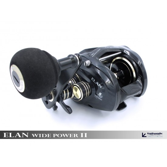 Tailwalk carrete Elan Wide Power II 71BL  Manivela en Izquierda