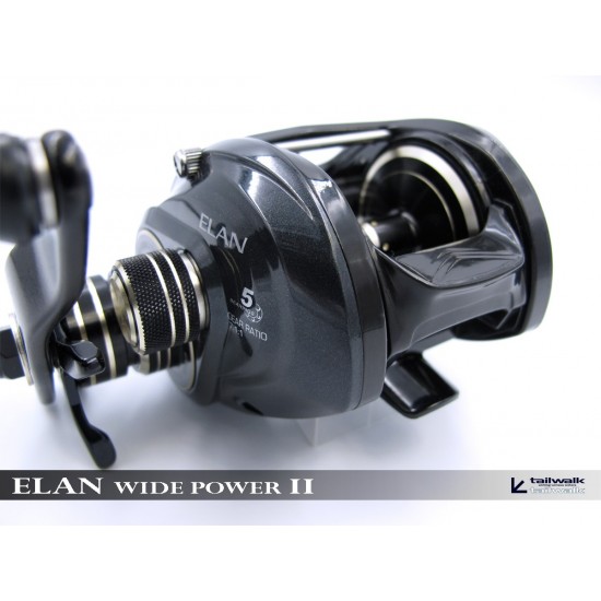 Tailwalk carrete Elan Wide Power II 71BL  Manivela en Izquierda