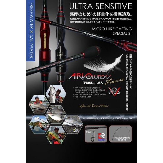 Caña Xzoga Airvo FS 710L Spinning