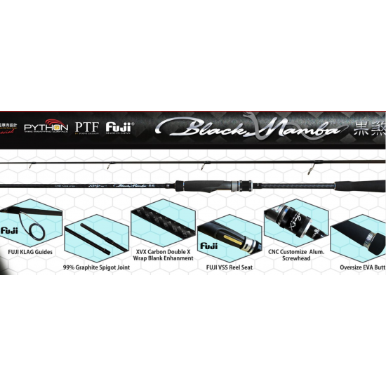 Caña Xzoga Black Mamba BMS 80MHF2