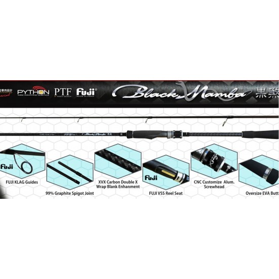 Caña Xzoga Black Mamba BMS 100MHF2