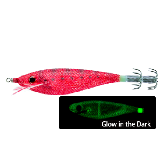 Yo-Zuri Squid Jig Ultra Cloth Natural M2 Color CLAR