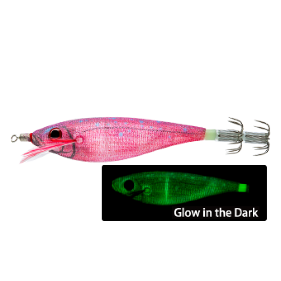 Yo-Zuri Squid Jig Ultra Cloth Natural M2 Color LRMD