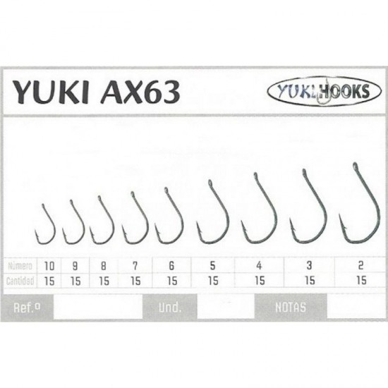 Anzuelo Yuki AX63 