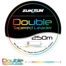 Double Tapered Leader 250M 0.18/0.52 mm