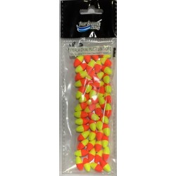 Perla Flotante Oval Turkana Roja/Amarilla