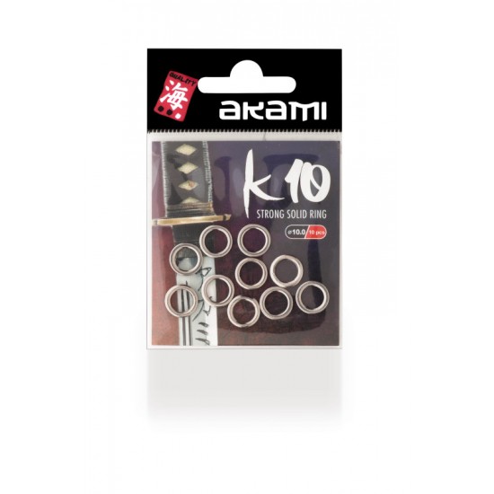 Anilla Akami Strong Solid Ring K10 Ø 8.5 mm