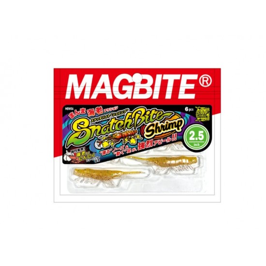 Snatch Bite Shrimp 2.5 Color 01 Akakin Shrimp