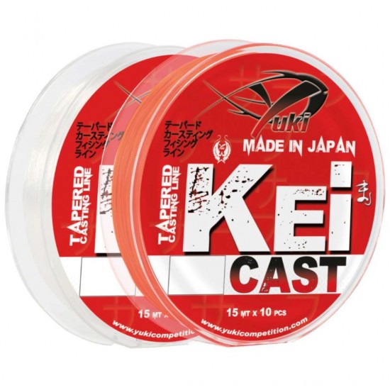 Yuki Hilo Taper Line Kei Cast Puentes y Colas de Rata