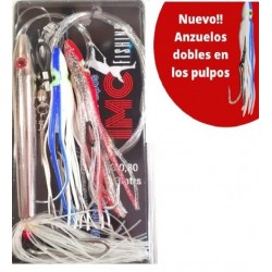 Imc Fishing Montaje Curri Bala + 2 Pulpos Color Flash Mirror