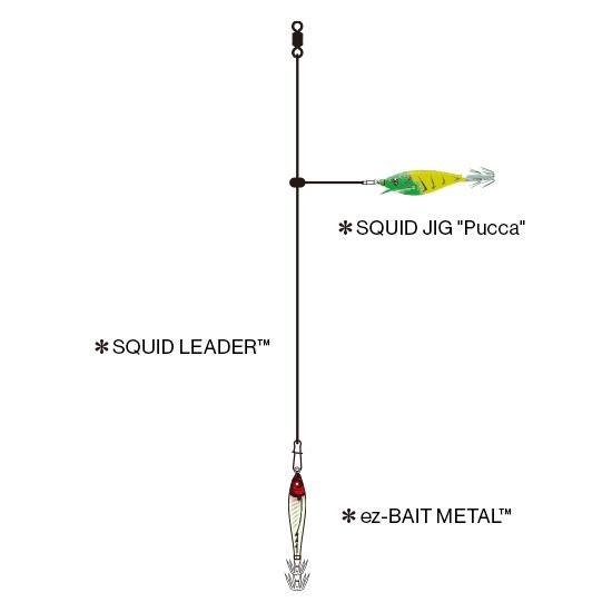 Duel Squid Jig Pucca Color BLBH 