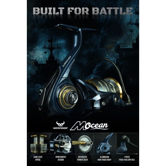 Carrete Xzoga Matador Ocean 6000SW Embarcacion / Slow Jigging